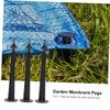 ANDRESLAD 50pcs Plastic Tent Stake Pegs Barb for Gardening Ground Fixation for Landscaping Camping and Outdoor Activities view 4