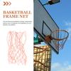 Happyyami Glow Basketball Net Basketball Hoop Netting Polyester Netting Easy to Store view 2