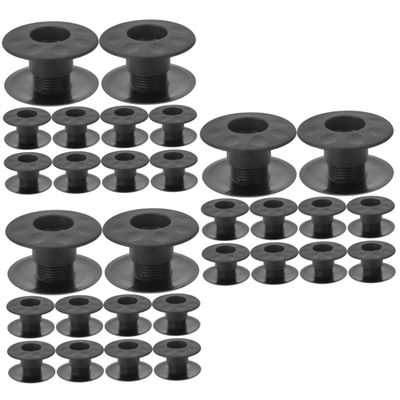 POPETPOP 50pcs Foosball Bushings Sturdy Plastic Replacement Bearings for Table Soccer Machines and Easy to Install Compatible Standard Foosball Tables