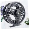 CORHAD Aluminium Alloy Fly Fishing Reel Spinning Pole Wheel 85mm Black Right Hand Management view 3