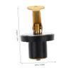 BESPORTBLE Rubber Drain Replacement for Kayak Boat Copper Rubber Construction for Durability Leak Prevention for Yachts Canoes Versatile Scupper Stopper view 2