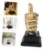 BESPORTBLE Team Award Present Decorative Thumb Shaped Trophy Resin Trophy for Celebration Award view 2