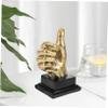 BESPORTBLE Team Award Present Decorative Thumb Shaped Trophy Resin Trophy for Celebration Award view 3