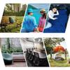 MZYLW Car Inflatable Mattress for Ford Edge 2015 2016 2017 2018 2019 2020 2021 2022 2023 2024 Portable Air Sleeping Bed with Pillow Camping Travel Cot Inflatable Trunk Sleeping Pad,Green view 2