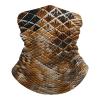 Neck Gaiter for Men Women Snakeskin Textured Pattern Balaclava Windproof Face Mask Breathable Bandana Sun Protection Face Cover Scarf Headband for Skiing Hiking Cycling view 1
