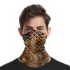Neck Gaiter for Men Women Snakeskin Textured Pattern Balaclava Windproof Face Mask Breathable Bandana Sun Protection Face Cover Scarf Headband for Skiing Hiking Cycling view 4