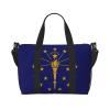 Indiana State Flag print Travel Duffle Bag,Weekender Bags,Gym Duffel Bag,Luggage Duffle Overnight for Women Men view 1