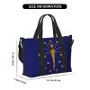 Indiana State Flag print Travel Duffle Bag,Weekender Bags,Gym Duffel Bag,Luggage Duffle Overnight for Women Men view 4