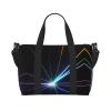 Laser light print Travel Duffle Bag,Weekender Bags,Gym Duffel Bag,Luggage Duffle Overnight for Women Men view 1