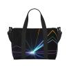 Laser light print Travel Duffle Bag,Weekender Bags,Gym Duffel Bag,Luggage Duffle Overnight for Women Men view 2
