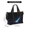 Laser light print Travel Duffle Bag,Weekender Bags,Gym Duffel Bag,Luggage Duffle Overnight for Women Men view 4