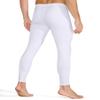 ZUTY 3 Pack Long Johns for Men Thermal Underwear Bottom Fleece Lined Pant Men's Leggings Base Layer for Cold Weather Black-White-Grey XL view 2