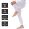 ZUTY 3 Pack Long Johns for Men Thermal Underwear Bottom Fleece Lined Pant Men's Leggings Base Layer for Cold Weather Black-White-Grey XL view 3