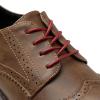 Handshop 3 Pairs Dress Shoe Laces for Men, Replacement Shoelaces for Dress Shoes, Waxed Round Shoe Strings for Womens Oxford Shoes and Chukka(Red, 59.1") view 2