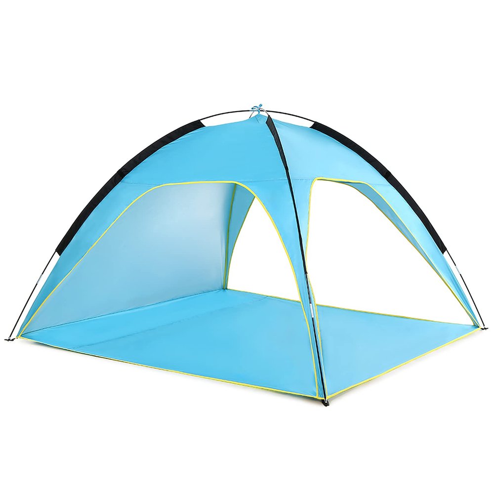 Beach Tent, Sun Shade Shelter Beach Tent Sun Shelter Beach Canopy Lightweight and Easy Setup Portable Beach Umbrella Tent