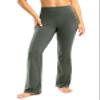 28"/30"/32"/34" Inseam Women's Bootcut Yoga Pants Long Bootleg High-Waisted Flare Pants with Pockets(Sage,32-XL) view 2