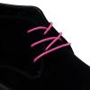Handshop 3 Pairs Dress Shoe Laces for Men, Replacement Shoelaces for Dress Shoes, Waxed Round Shoe Strings for Womens Oxford Shoes and Chukka(Hot Pink, 51.2") view 2