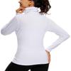 ZUTY 3 Pack Turtleneck Long Sleeve Shirts Thermal Underwear for Women Long Johns Winter Clothes Warm Base Layer Tops Black-Black-White M view 2