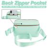 Uygafly Belt Bag Fanny Pack Crossbody Bags with Initials Letter Patch Cute Stuff Birthday Gifts for Teenager Girls Trendy Stuff for Teens | O,Light Green view 4