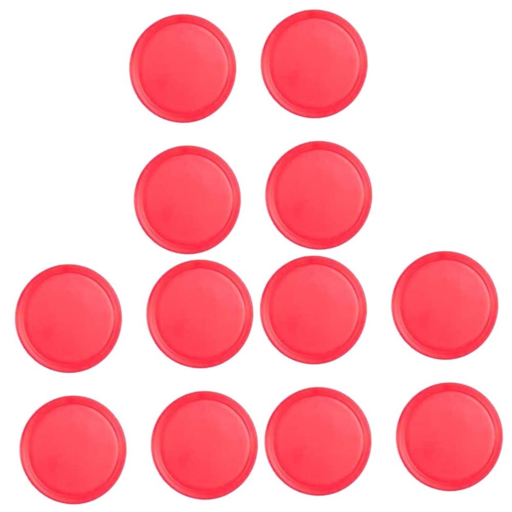BCOATH 3sets 50mm Air Hockey Replacement Ergonomic Paddles for Game Tables Hockey Handles Paddles Set 8pcs*3