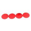 BCOATH 3sets 50mm Air Hockey Replacement Ergonomic Paddles for Game Tables Hockey Handles Paddles Set 8pcs*3 view 2