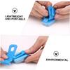 Happyyami 6pcs USB Rechargeable Running Lights for Night Cycling and Jogging Lightweight Clip Warning Lamps for Enhanced Visibility Weather Conditions Random Color view 2