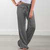 Gumipy Wide Leg Lounge Pants for Women High Waisted Drawstring Yoga Pants Baggy Sweatpants Casual Women Palazzo Pants Workout Track Pants Y2K Flowy Trousers Pants Soft Pajama Pants view 3