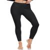 ZUTY 3 Pack Thermal Long Johns Fleece Lined Leggings for Women Underwear Tights Warm Winter Base Layer Pants Black-White-Grey M view 3
