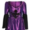 Womens 18th Century Victorian Costume Long Marie Antoinette Masked Ball Gown (9Purple, XL) view 3