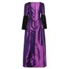 Womens 18th Century Victorian Costume Long Marie Antoinette Masked Ball Gown (9Purple, XL) view 4