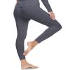 ZUTY 3 Pack Thermal Long Johns Fleece Lined Leggings for Women Underwear Tights Warm Winter Base Layer Pants Black-Black-Grey S view 2