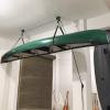 ZJchao Kayak Storage Rack Kayak Hoist for Garage Ceiling Storage, Multi Purpose Heavy Duty Outdoor Kayak Rack, Perfect for Canoes, Bikes, Ladders, and More view 2