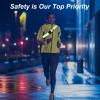 Little World 1 Pcs Reflective Belt, Reflective Running Gear Elastic Reflective Sash for Running Cycling Walking Marathon Military, Green view 4