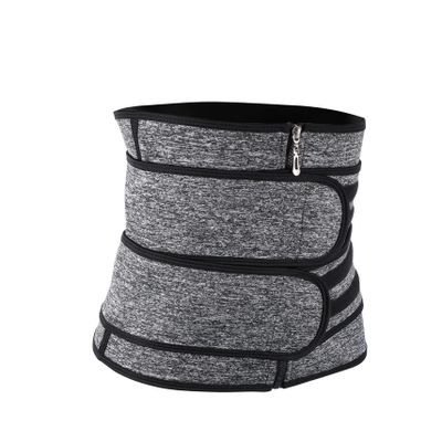MOBUTOFU Waist Support Band Postpartum Maternity Ab Belt Fitness Sports Waist Belt Breathable Bellyband Grey