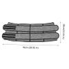 MOBUTOFU Waist Support Band Postpartum Maternity Ab Belt Fitness Sports Waist Belt Breathable Bellyband Grey view 2