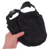 WOONEKY 2pairs Bowling Sports Supplies Slider Shoe Cover Bowling Shoe Covers for Women Men Mat Elastic Band Black view 4
