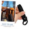 Anneome Belt Key Clip Quick Release Key Holder Keychains Belt Keychain Holder Stainless Steel Fashion Accessory view 3