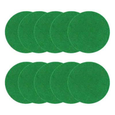 10Pcs Air Hockey Felt Sticker Self Adhesive Air Hockey Felt Pad Replacement Air Hockey Pusher Pad Easy to Use