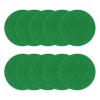 10Pcs Air Hockey Felt Sticker Self Adhesive Air Hockey Felt Pad Replacement Air Hockey Pusher Pad Easy to Use view 1