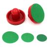 10Pcs Air Hockey Felt Sticker Self Adhesive Air Hockey Felt Pad Replacement Air Hockey Pusher Pad Easy to Use view 3