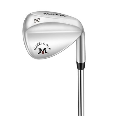 MAZEL Forged Golf Wedges for Men & Women - Golf Gap Wedge, Sand Wedge,Lob Wedge,Escape Bunkers and Quickly Cuts Strokes Around The Green,High Loft Golf Club Wedge (Silver 50 Degree Wedge)