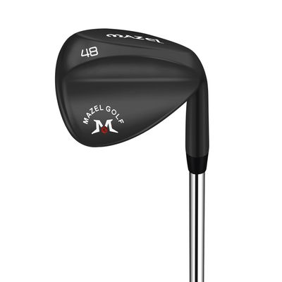 MAZEL Forged Golf Wedges for Men & Women - Golf Gap Wedge, Sand Wedge,Lob Wedge,Escape Bunkers and Quickly Cuts Strokes Around The Green,High Loft Golf Club Wedge (Black 48 Degree Wedge)