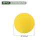 YOKIVE 20 Pcs Golf Foam Ball, Sports EVA Sponge Balls Exercise Flight Swing Practicing for Indoor Golf Training(Yellow, 42-mm) view 2