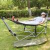 Portable Multifunctional Hammock Chair Folding Lounge Camping Bed with Carry Bag for Camping Outdoor Patio Yard Beach Traveling Gear view 4
