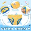 JAHSIYI Boys Underwear Size 10 Kids 100% Cotton Briefs Young Boy's Seamless Underpants Cool Shark Design Age 8-10 9 Years Old Undies Youth Clothes view 4