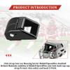 Chin Strap Cam Loc Housing Set for Riddell SpeedFlex Football Helmet,Maintain Stability of Riddell SpeedFlex cam Lock Hard Cup Cap Strap,Protect Chin Safety and Head,2 Pack view 2