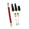 Happyyami Multi-Functional Bicycle Valve Adapter Set Reliable Inflation Accessories for Various Air Pump Nozzles Durable and Leakproof Design for Easy Use Compatible Kit for Bikes and