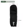 YOKIVE 1 Pcs Golf Balls Waist Bag, Sports Golf Balls Carry Pouch with Tee Holders, Buckle, Clip for Woman Man Storage Golf (Black) view 2