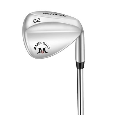 MAZEL Forged Golf Wedges - Silver 52 Degree Wedge (Right Hand, Regular Flex)