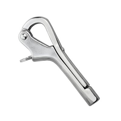 3''/ 4''/ 5'' Openable Pelican Hooks Shackle 316 Stainless Steel Quick Release Hand Rail Guardrails Sup Board Accessories (1Pack, Length: 4)